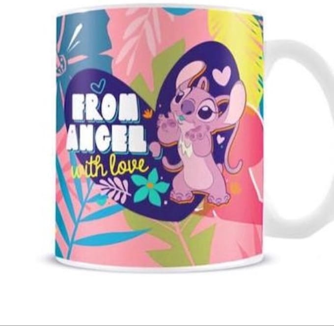 LILO & STITCH - Mug - 315 ml - Angel