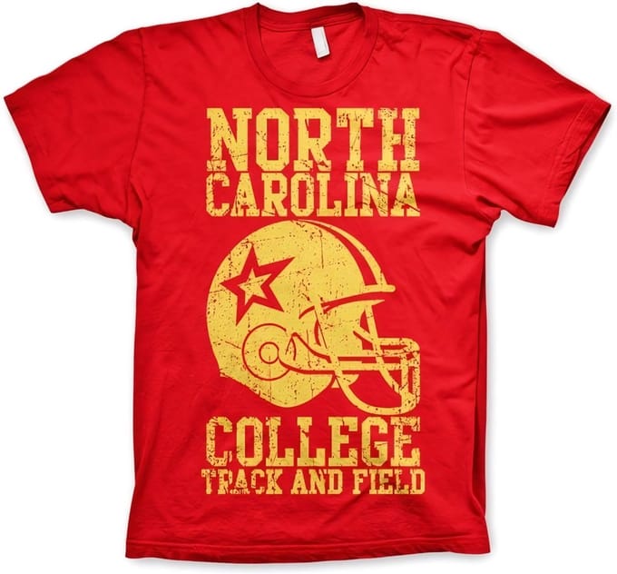 Hybris North Carolina College T-shirt rood