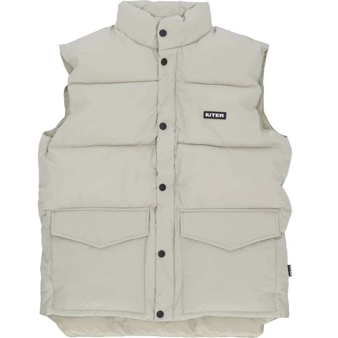 Puff Vest Ice mouwloos donsjack voor heren