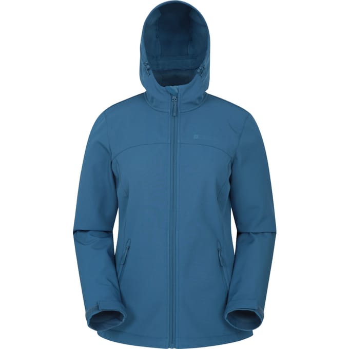 Mountain Warehouse Dames/Dames Exodus waterafstotend softshell jack (Blauw)