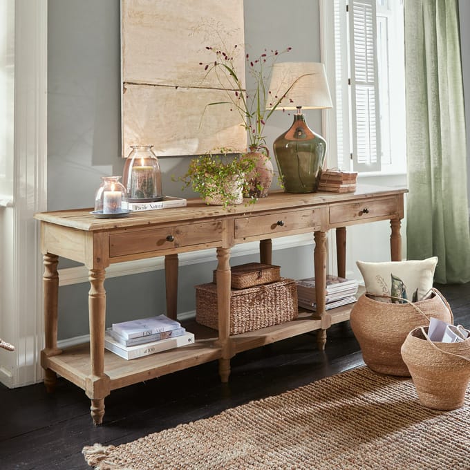 LOBERON Sidetable Misérieux bruin