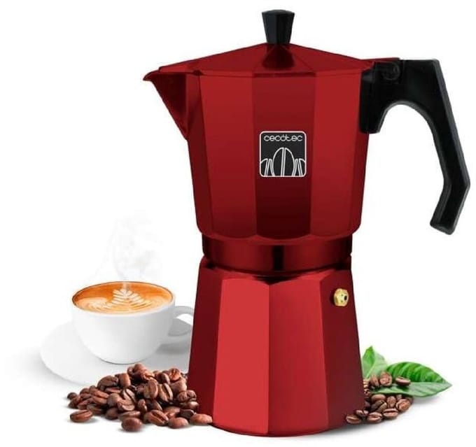Italiaanse Koffiepot Cecotec Mokclassic 900 Rood