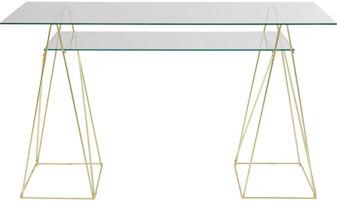Kare Bureau Polar Messing Matt 31x49 cm