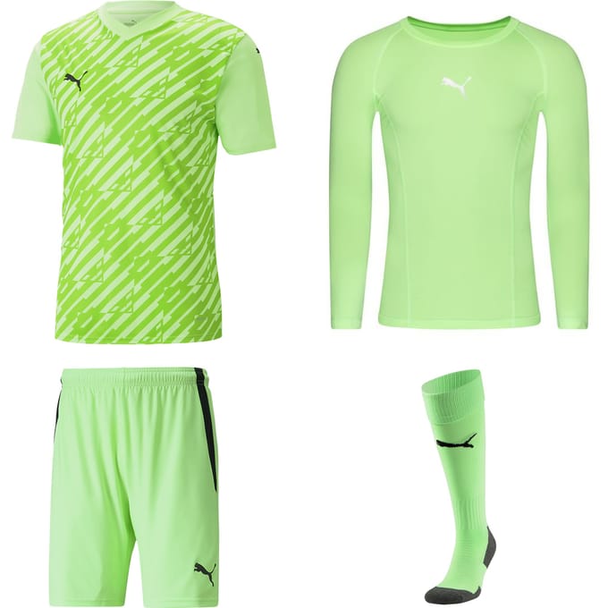 Puma Keeperstenue Fizzy Lime Green - Keepershandschoenen - Maat M