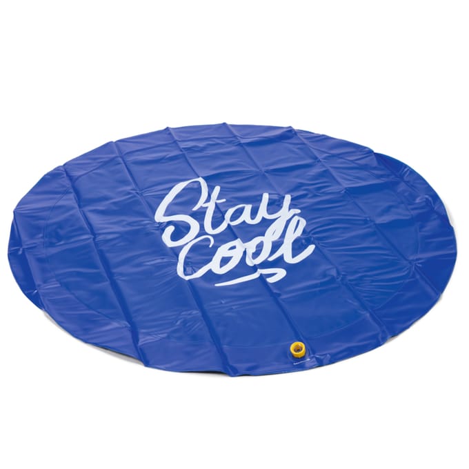 Beeztees Sprinkler Mat Stay Cool - Hondenmat - Blauw - 100x100x5 cm