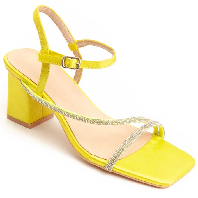 Montevita Heel Sandal Sanndarey Geel
