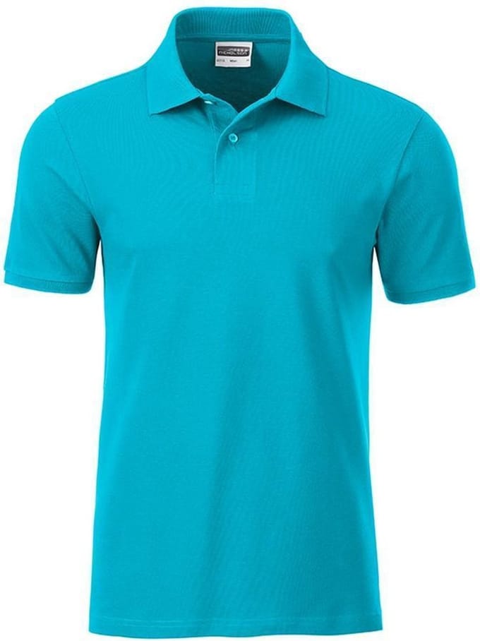 James and Nicholson Heren Basis Polo (Turquoise)