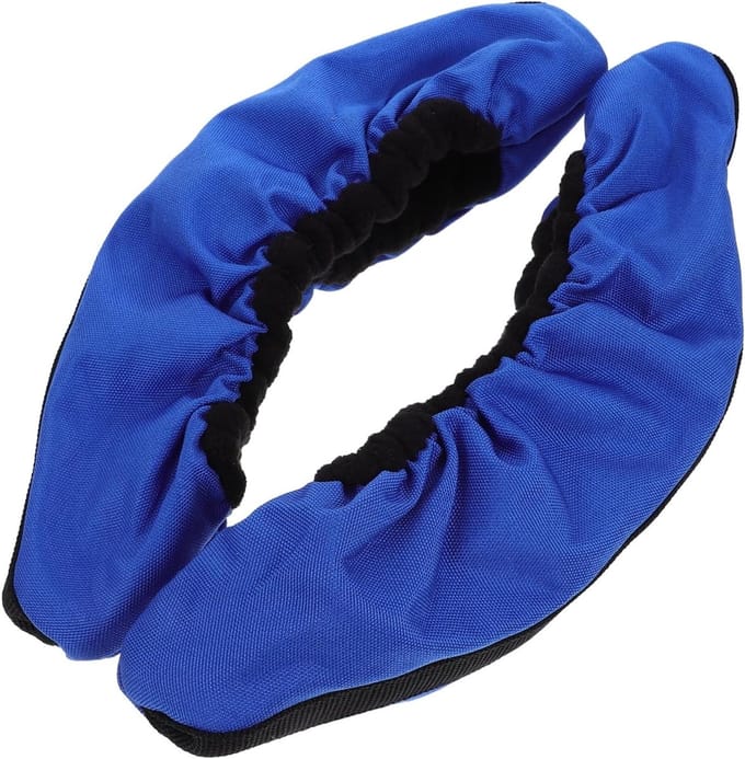 Schaatsbeschermers - Schaats hoezen - Bladen beschermen - Duurzaam polyester - 3X6.5X27CM - Blauw