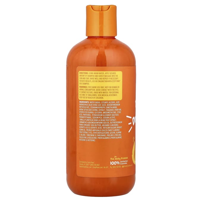 Zesty Paws, Après-shampooing Apaisant pour les Démangeaisons pour Chiens, Tous Âges, 16 fl oz white