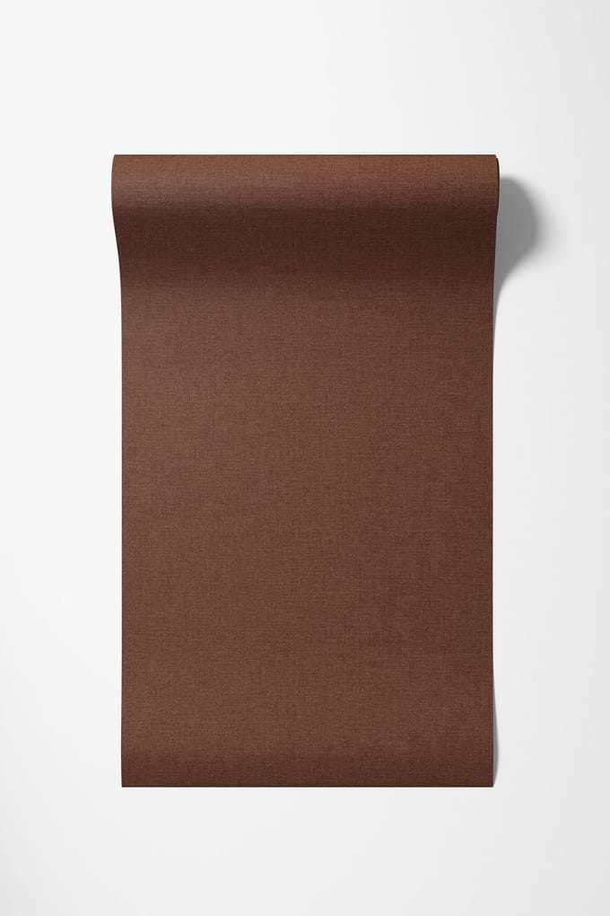 Dutch Wallcoverings - Vliesbehang - Linen & Textures - uni rood - LT10040