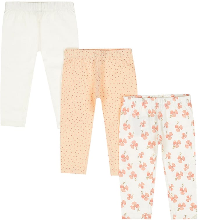 Dirkje Meisjes 3-Pack Legging - Peach
