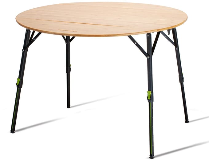 ZEMPIRE Kitpac Pro Round Campingtafel Rond, Bijzettafel
