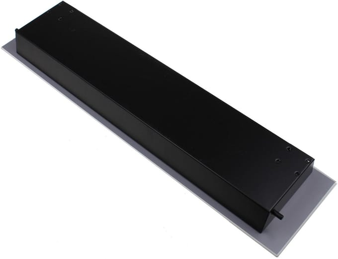 NOVY - MIDDENBAK MET GLAS WIT - 874100