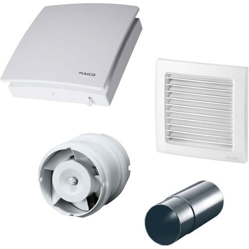 MAICO AKE 150 Supply air set for basement dehumidification DN 150 0093.1647