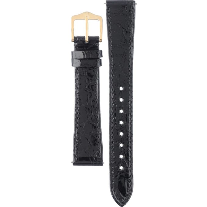 Hirsch 18900850-1-16 Genuine Croco Horlogeband