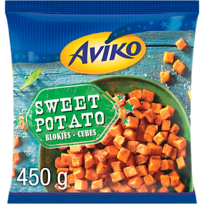 Zoete Aardappel Blokjes