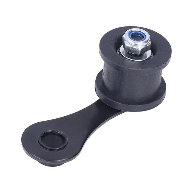 Motorfietskettingrolspanner met veer voor straat, dirt, pit, ATV, quad, scooter black