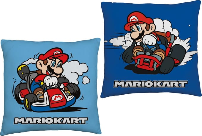Super Mario Kussen Mariokart - 40 x 40 cm - Polyester