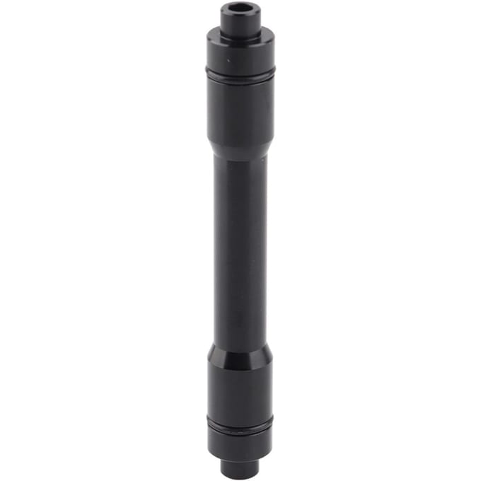 Adaptateur de moyeu d'axe traversant de 15 mm pour vélo vers axe à blocage rapide de 9 mm pour roue avant de 100 mm (rouge) black