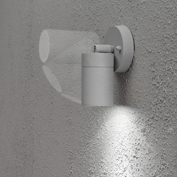 Konstsmide Buitenwandlamp New Modena, grijs