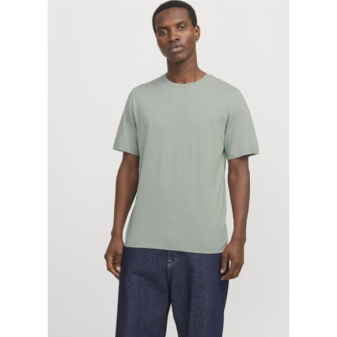 Regular fit t-shirt van katoenmix model 'Organic'
