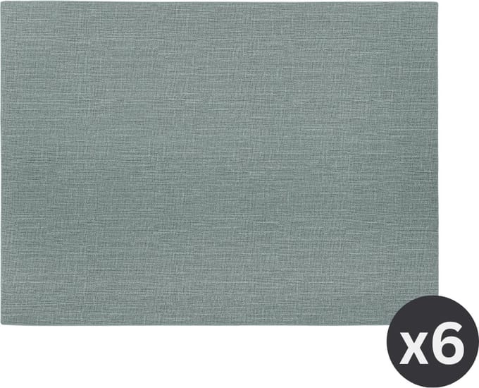 Placemat TRITON, SET/6, 33x45cm, slate blue