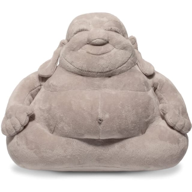 WDMT Huggy buddha 24 x 29 cm grijs