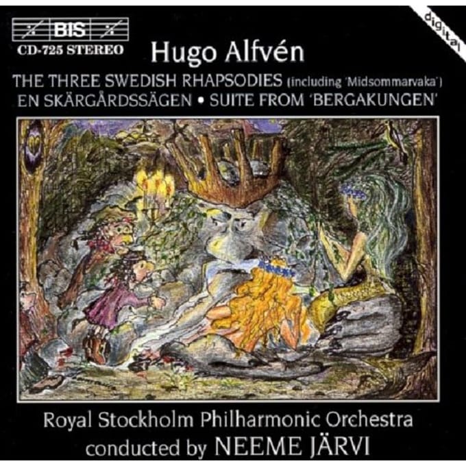 Royal Stockholm Philharmonic Orchestra - The Three Swedish Rhapsodies (CD)