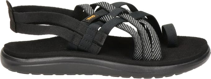 Teva W VOYA STRAPPY Dames Sandalen - HERA Zwart