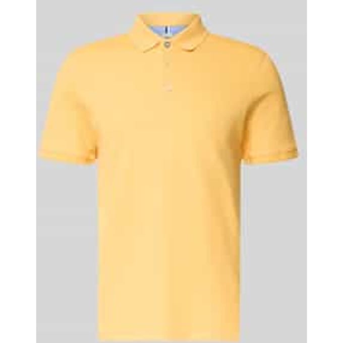 Slim fit Poloshirt van Katoenmix Model 'Pete'