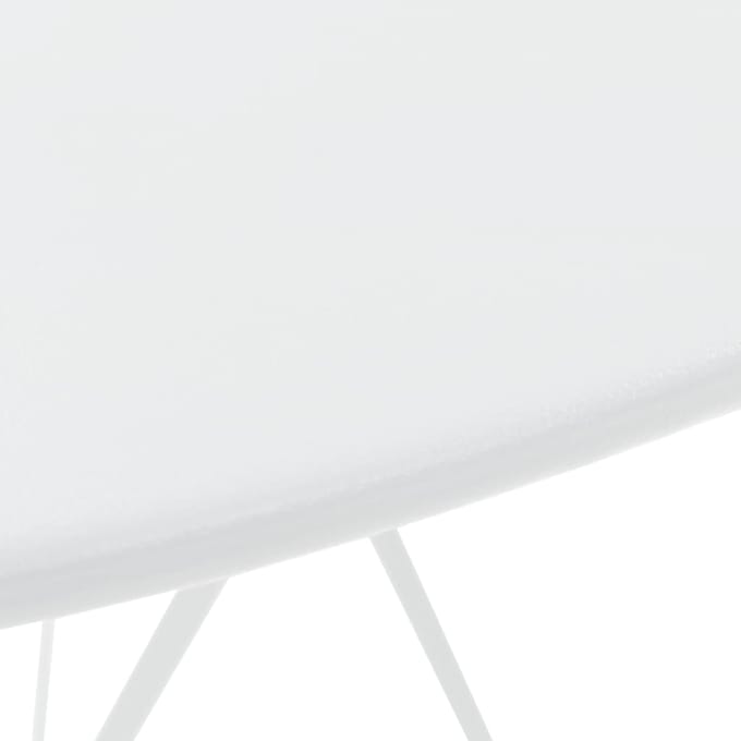 vidaXL - 3-delige - Bistroset - staal - wit