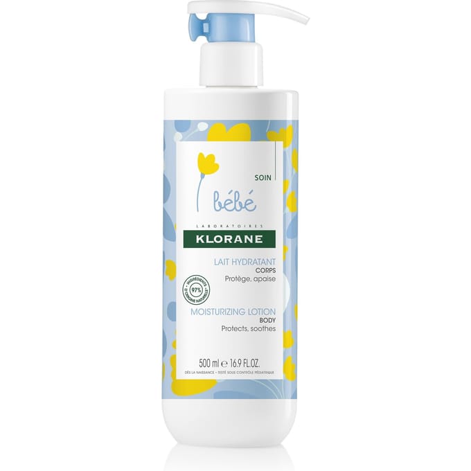 Klorane Baby BIO Calendula Hydraterende Melk | Kalmerend Normale tot droge huid 500