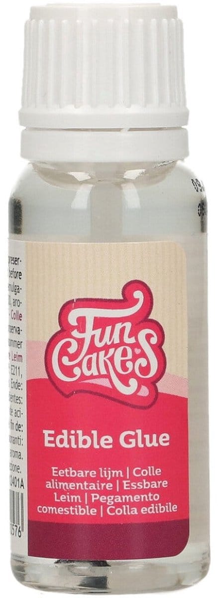 FunCakes Eetbare Lijm voor Taart, Fondant en Marsepein - Transparant - 22g
