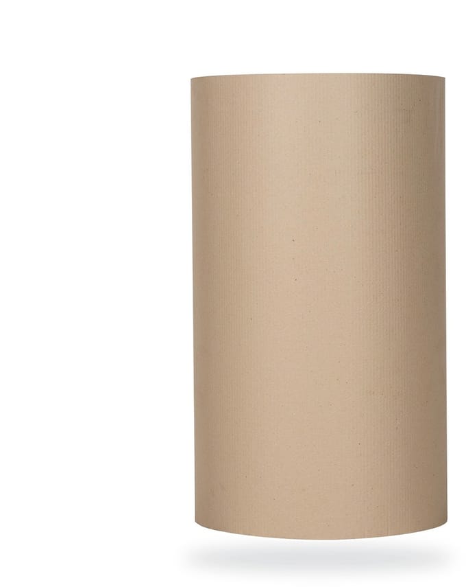 Inpakr Golfkarton 66 cm x 70 m - 1 rol - Enkelgolf 2 mm - Bruin