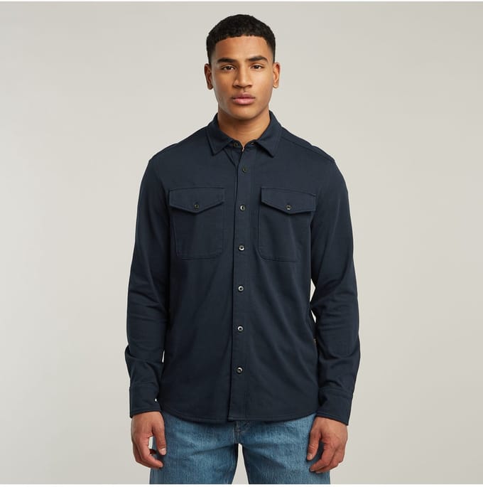 Shirt met lange mouwen G-Star Marine Jersey
