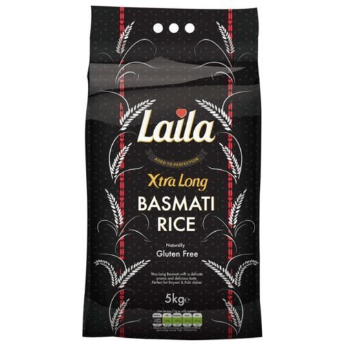 Laila Basmati Rijst Extra Lang 5 kg