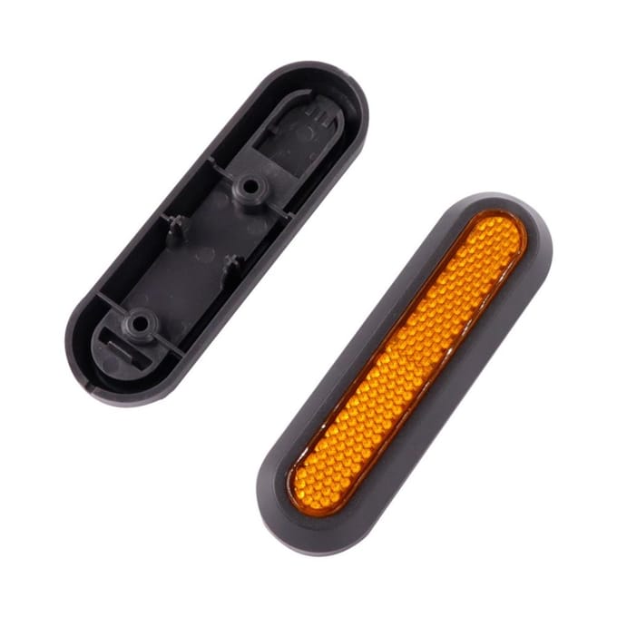 Reflecterende achterwielkappen Compatibel voor Mi Pro 2 M365 1S Elektrische Scooter Accessoires met black