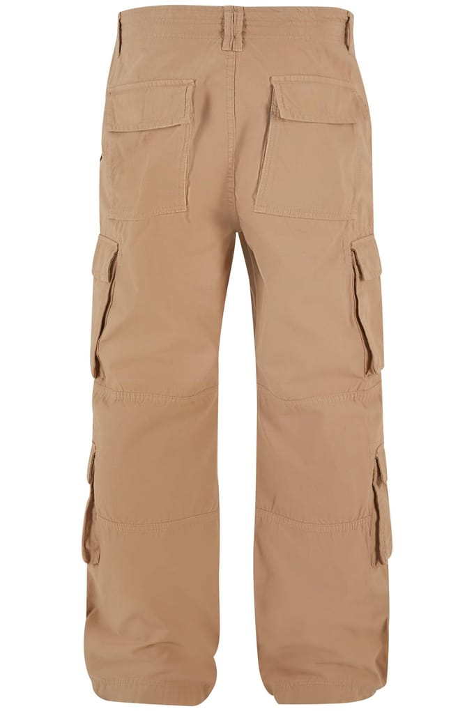 Urban Classics Double Cargo Pants Union Beige Maat: 31 | Cargobroeken Outlet | Heren | Beige