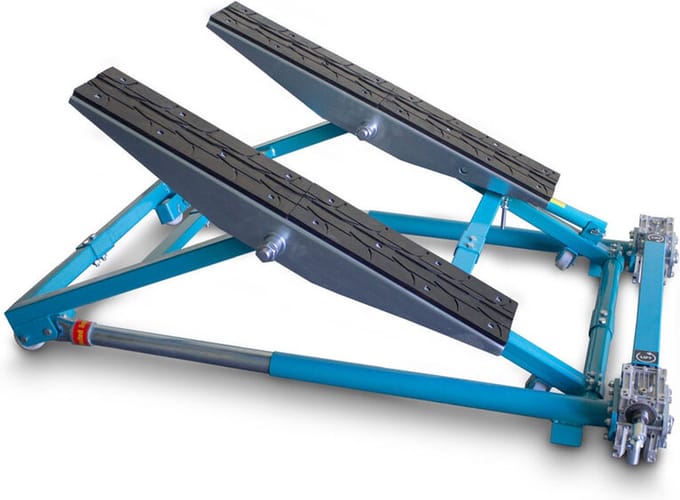 Bituxx Kantellift - mobiele autolift - 3-voudige breedteverstelling - 2000 kg