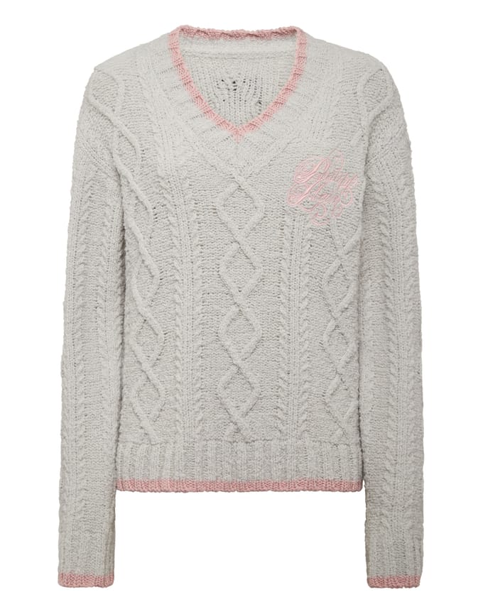 Pullover V-Hals Ls