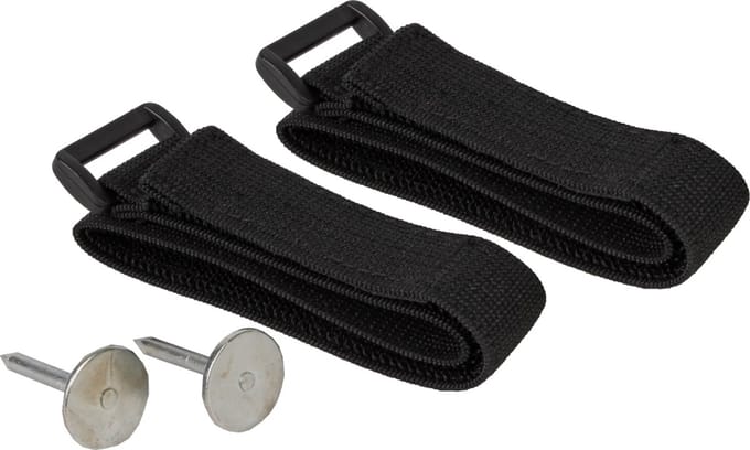 Talen Tools - Klittenboomband - Met gesp - 40 x 2,5 cm - 2 stuks