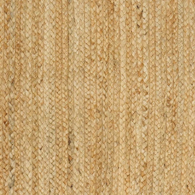 vidaXL - Gebied - Tapijt - Grijs - en - natuurlijk - 100 - x - 200 - cm - Jute