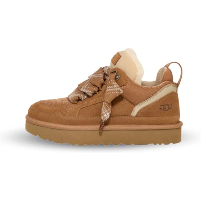 UGG® Lowmel for Women in Brown, Size 3, Canvas/Suede/Recycled Materials