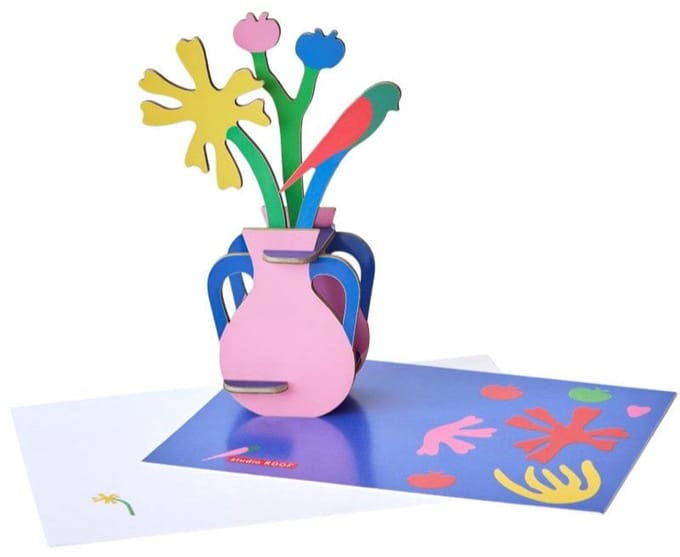 Pop-out kaart Flowers - Matisse Paper Bloom