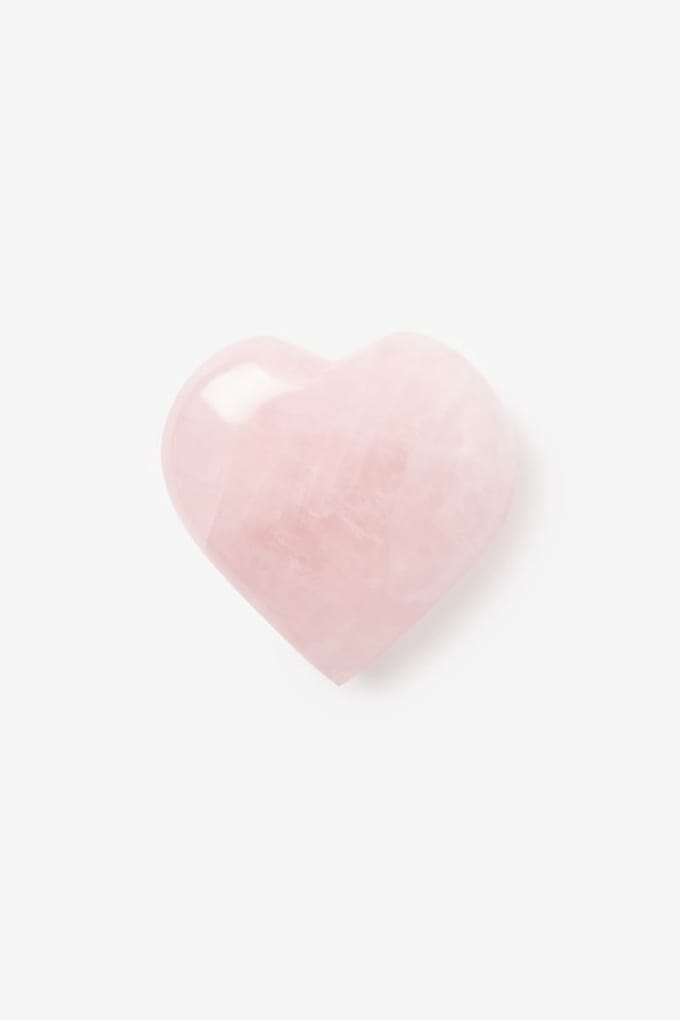 Sissy-Boy - Roze marmeren presse-papier hart small