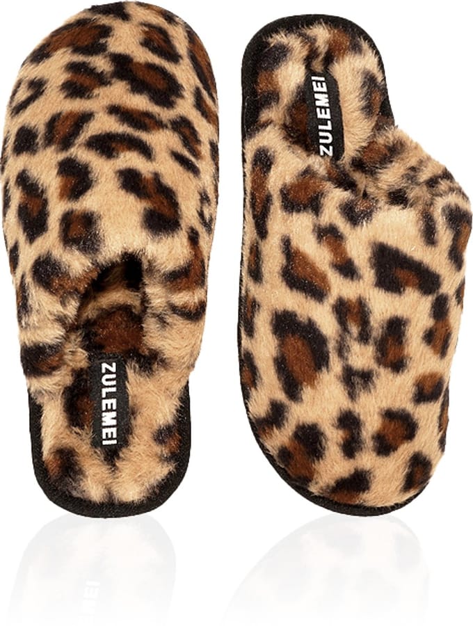 Fluffy Pantoffels Dames - Warme Antislip Slippers - Maat 38/39