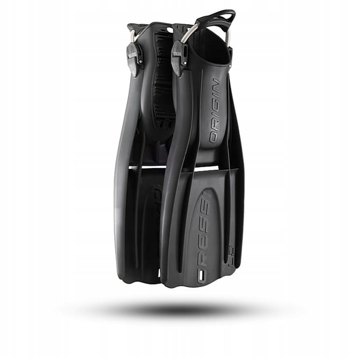 Cressi Origin LD Technische Duikvinnen - Zwart L/XL (44-47)