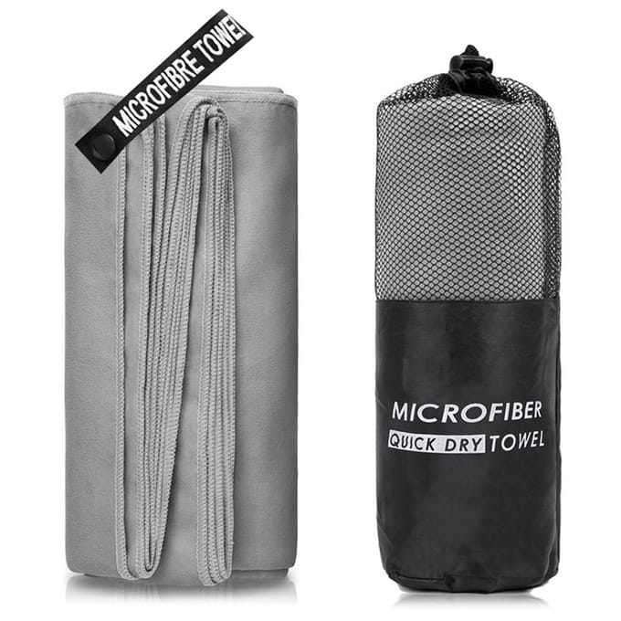 Microvezel reishanddoeken, sneldrogende handdoek voor kamperen, strandgym, backpacken 40x80cm