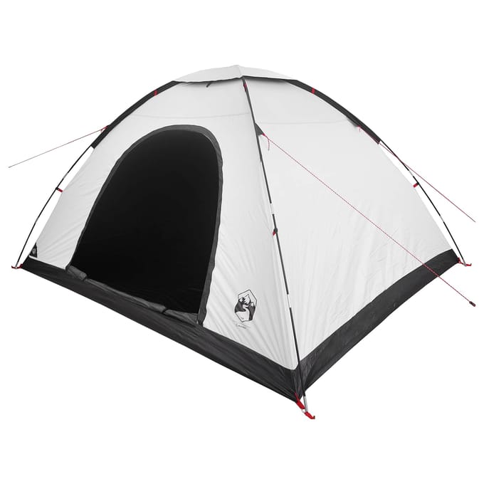vidaXL - Kamperen - tent - 6-persoons - Wit - Blackout