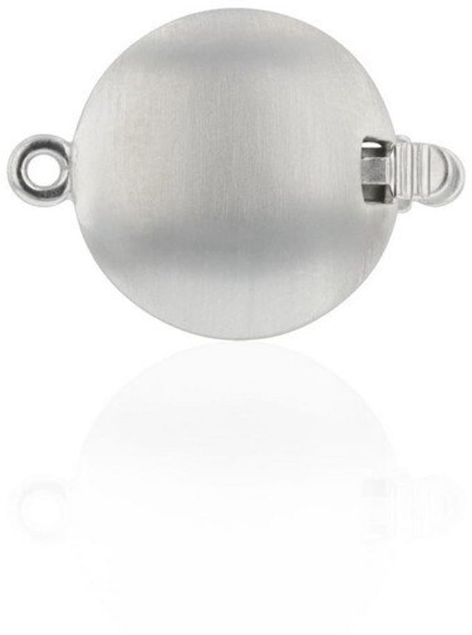 Luna-Pearls - 606.1031 - Sieradensluiting - Dames - 925er Zilver gerhodineerd - 13mm